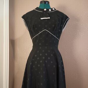 Stop staring polka dot dress